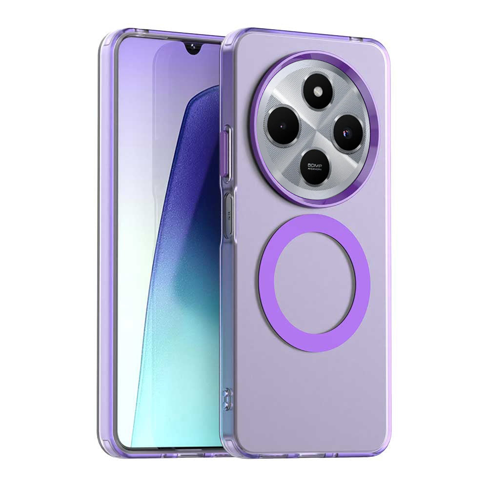 Techsuit - CandyCase MagSafe - Xiaomi Redmi 14C / Poco C75 - Purple