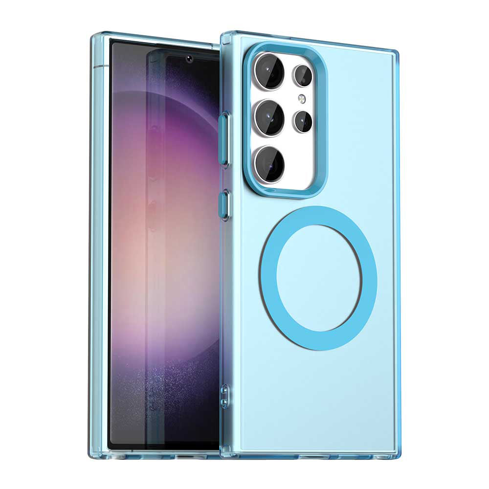 Techsuit - CandyCase MagSafe - Samsung Galaxy S23 Ultra - Blue