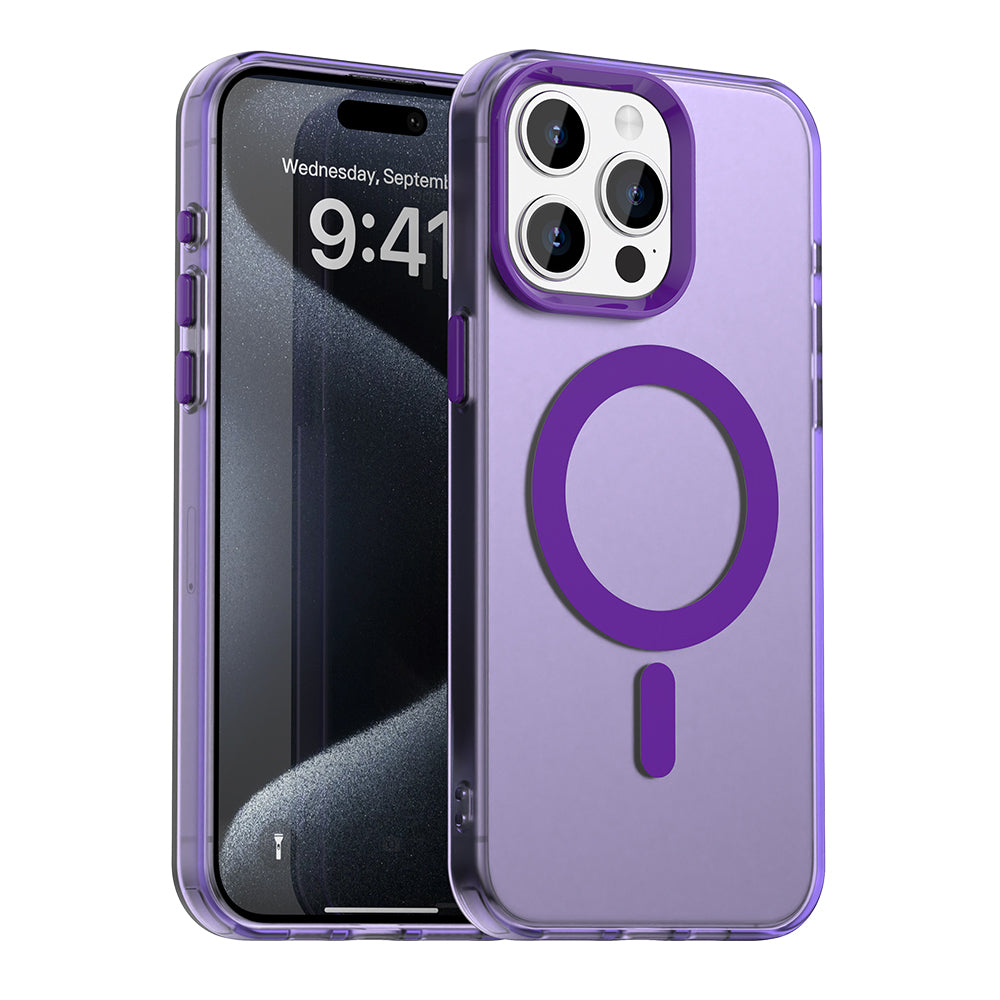 Techsuit - CandyCase MagSafe - iPhone 15 Pro - Purple