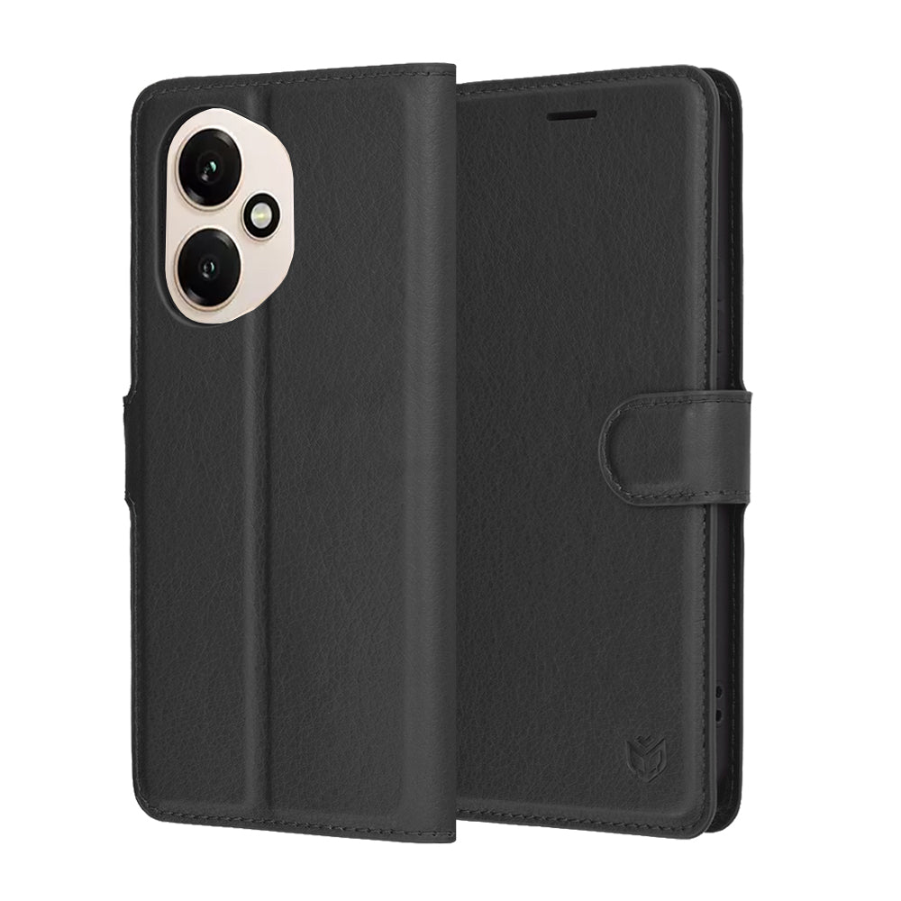 Techsuit - Leather Folio - Honor 400 - Black