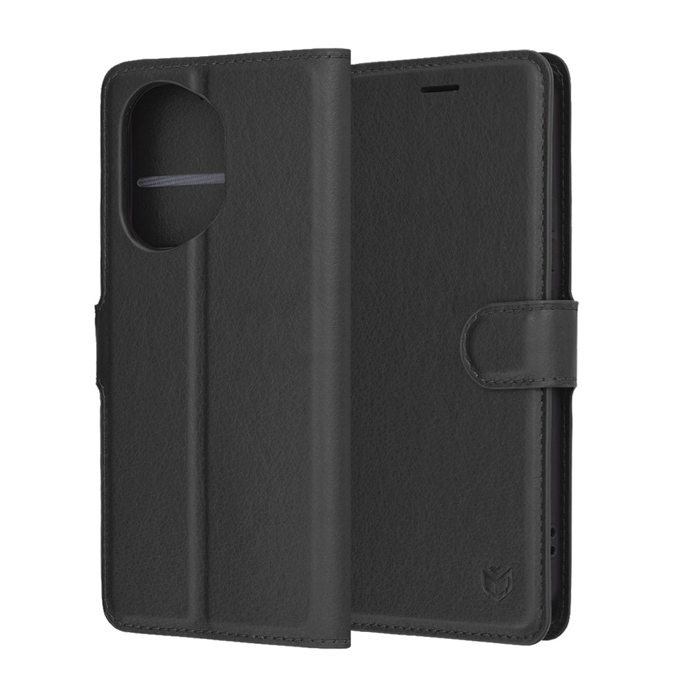 Techsuit - Leather Folio - Honor 400 - Black