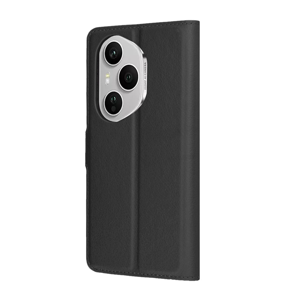Techsuit - Leather Folio - Honor 400 Pro - Black