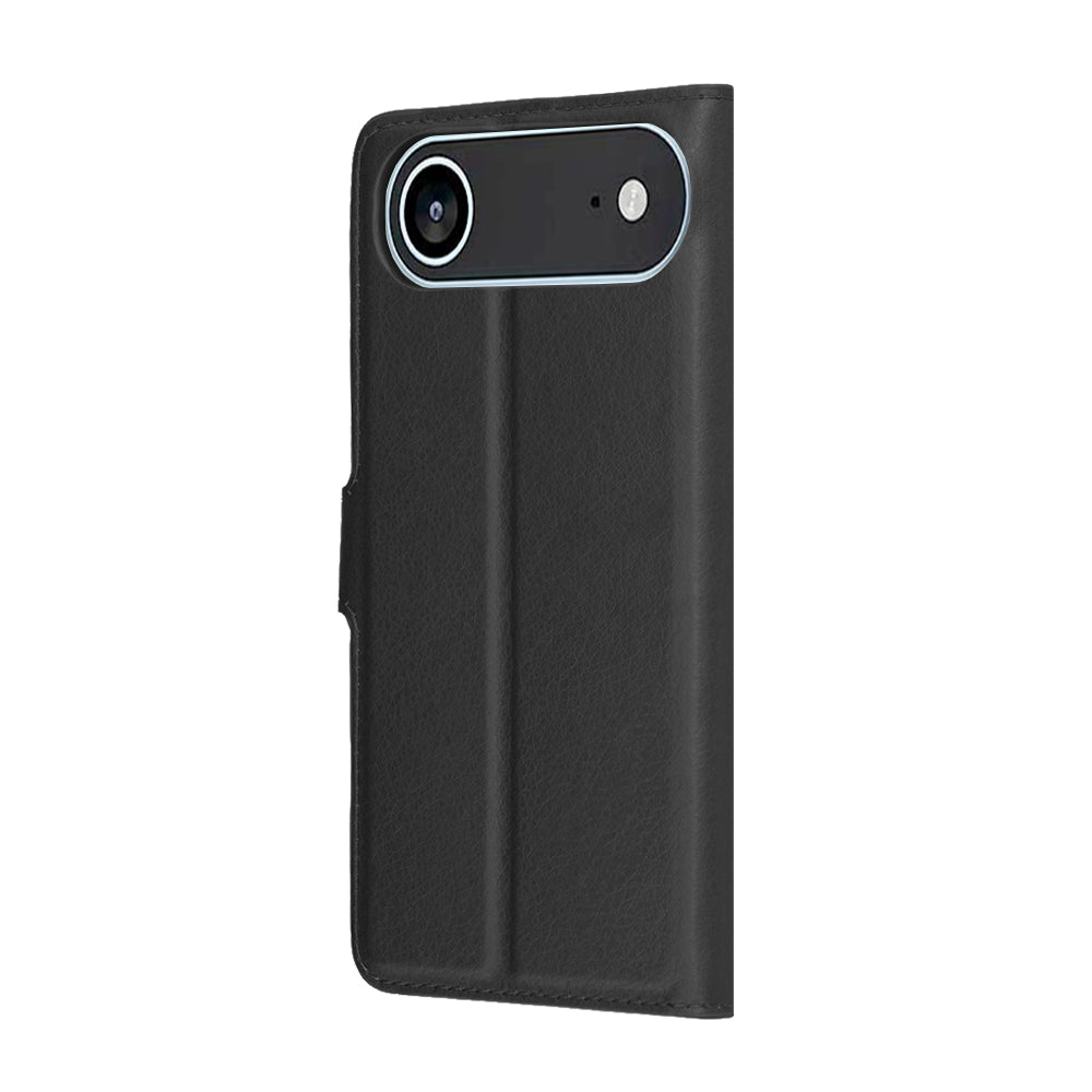 Techsuit - Leather Folio - iPhone 17 Air - Black