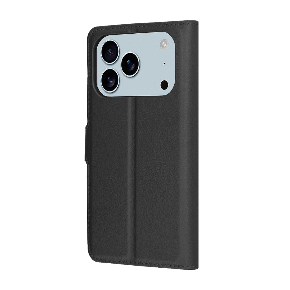 Techsuit - Leather Folio - iPhone 17 Pro Max - Black