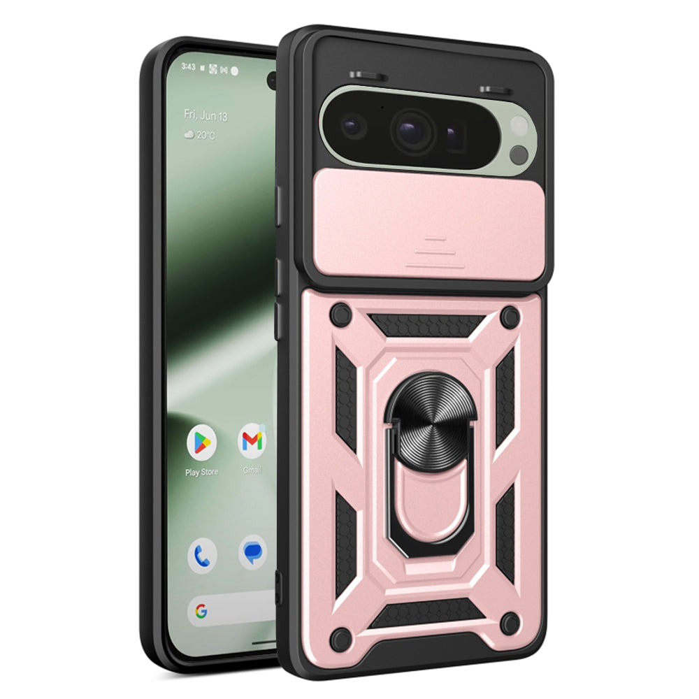 Techsuit - CamShield Series - Google Pixel 10 / 10 Pro - Rose Gold