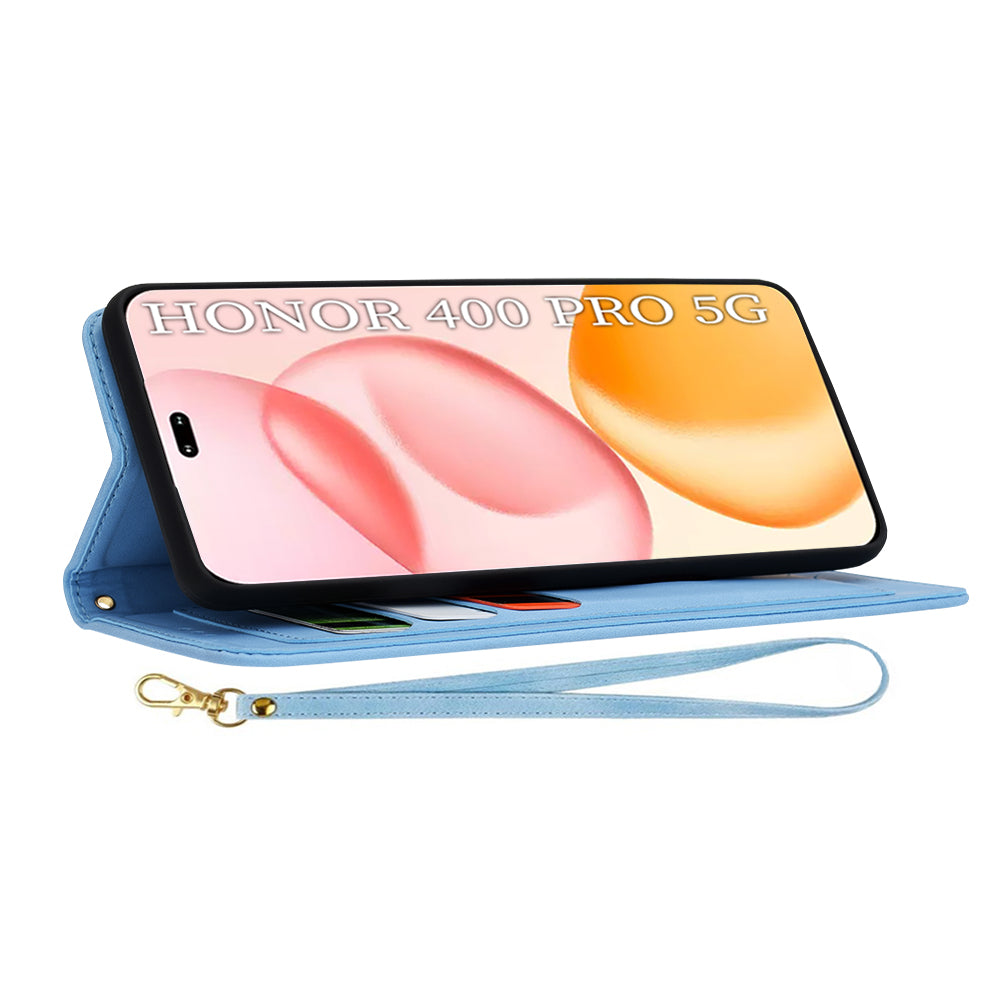 Techsuit - FlipCraft - Honor 400 Pro - Vibrant Blue