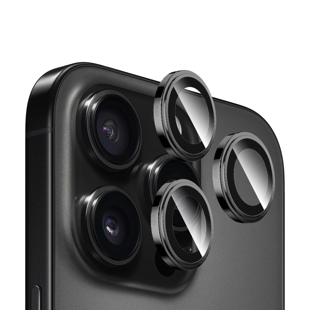 Blueo - Sapphire Crystal Original Lens Glass - iPhone 16 Pro / iPhone 16 Pro Max - Black Titanium