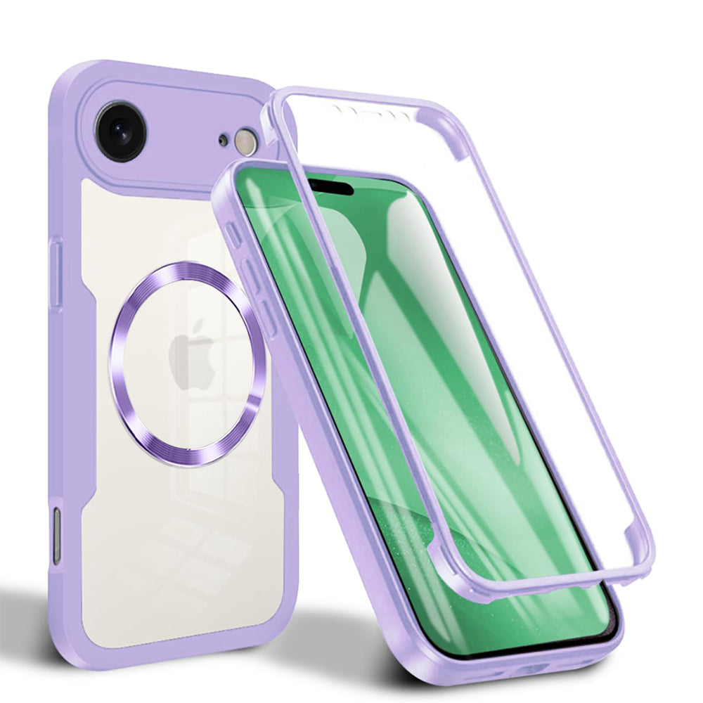 Techsuit - ColorVerse 360 MagSafe Series + Screen Protector - iPhone 17 Air - Purple