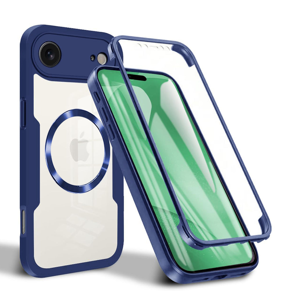 Techsuit - ColorVerse 360 MagSafe Series + Screen Protector - iPhone 17 Air - Blue