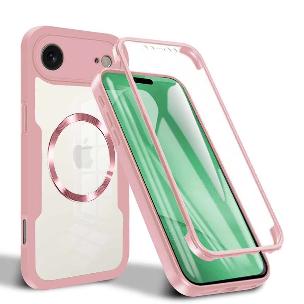 Techsuit - ColorVerse 360 MagSafe Series + Screen Protector - iPhone 17 Air - Pink