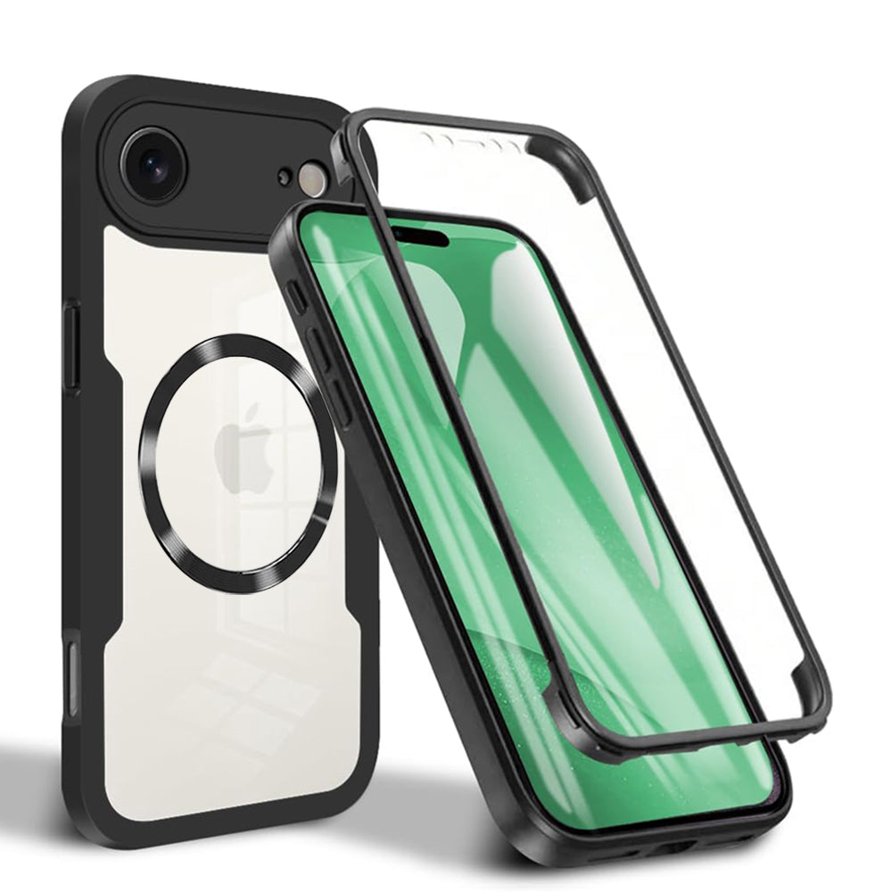 Techsuit - ColorVerse 360 MagSafe Series + Screen Protector - iPhone 17 Air - Black