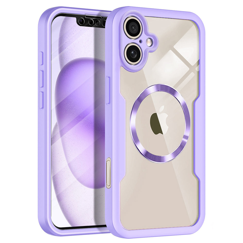 Techsuit - ColorVerse 360 MagSafe Series + Screen Protector - iPhone 17 - Purple