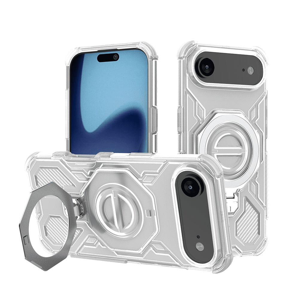 Techsuit - Carbon Shield PRO - iPhone 17 Air - White Transparent