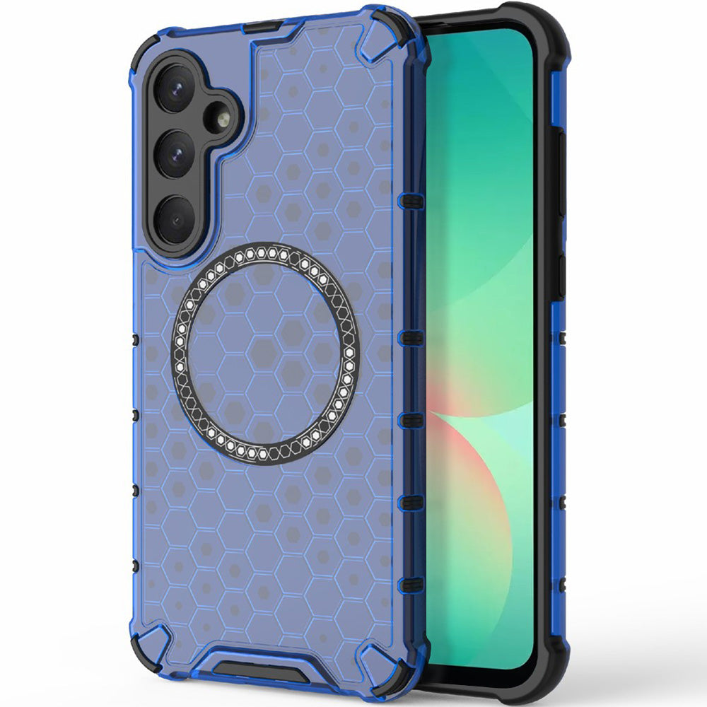 Techsuit - HoneyComb Shield MagSafe - Samsung Galaxy A26 5G - Blue