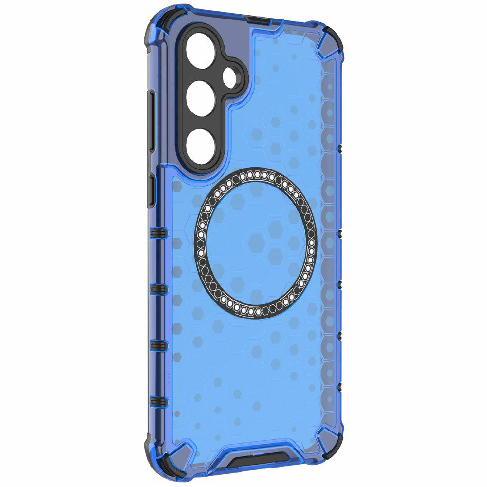 Techsuit - HoneyComb Shield MagSafe - Galaxy S24 - Blue