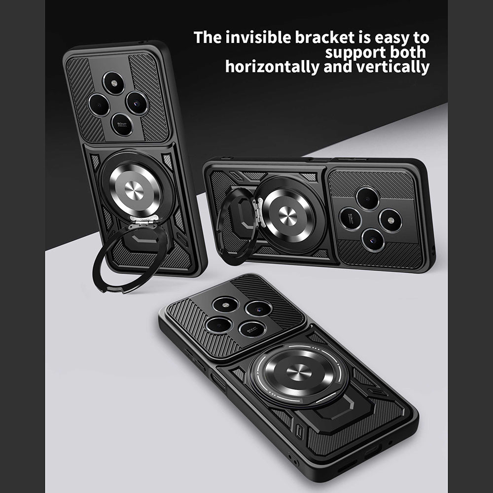 Techsuit - RuggedCam - Xiaomi Redmi 14C / Poco C75 - Black