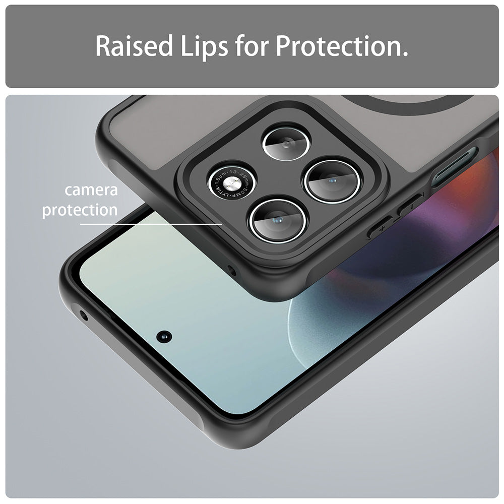 Techsuit - HaloFrost II MagSafe - Motorola Moto G56 - Black