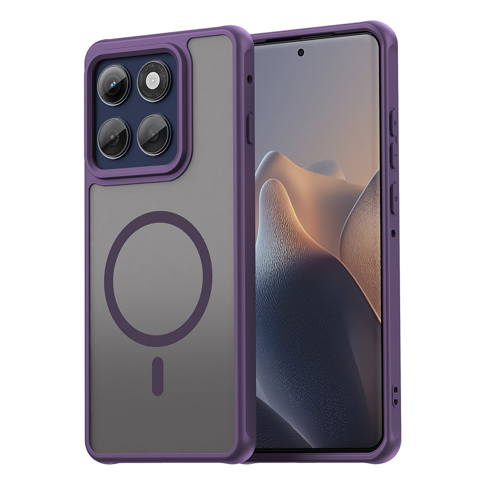 Techsuit - HaloFrost II MagSafe - Motorola Edge 60 Pro - Purple