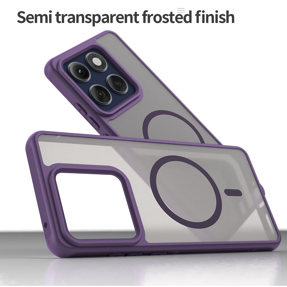 Techsuit - HaloFrost II MagSafe - Motorola Edge 60 Pro - Purple