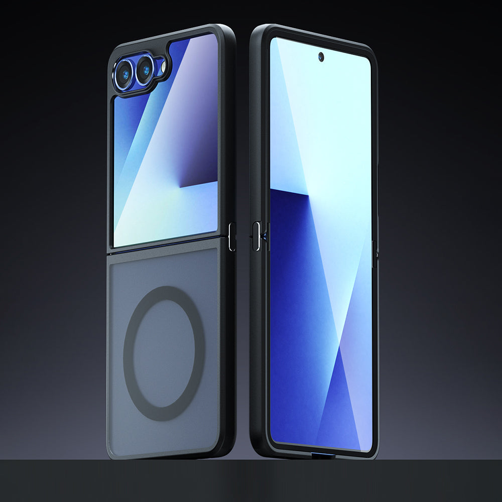 Techsuit - PureFrost MagSafe - Galaxy Z Flip7 - Frosted Black