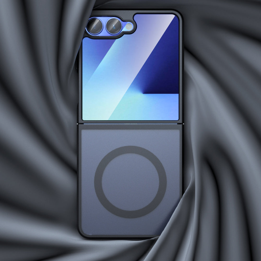 Techsuit - PureFrost MagSafe - Galaxy Z Flip7 - Frosted Black