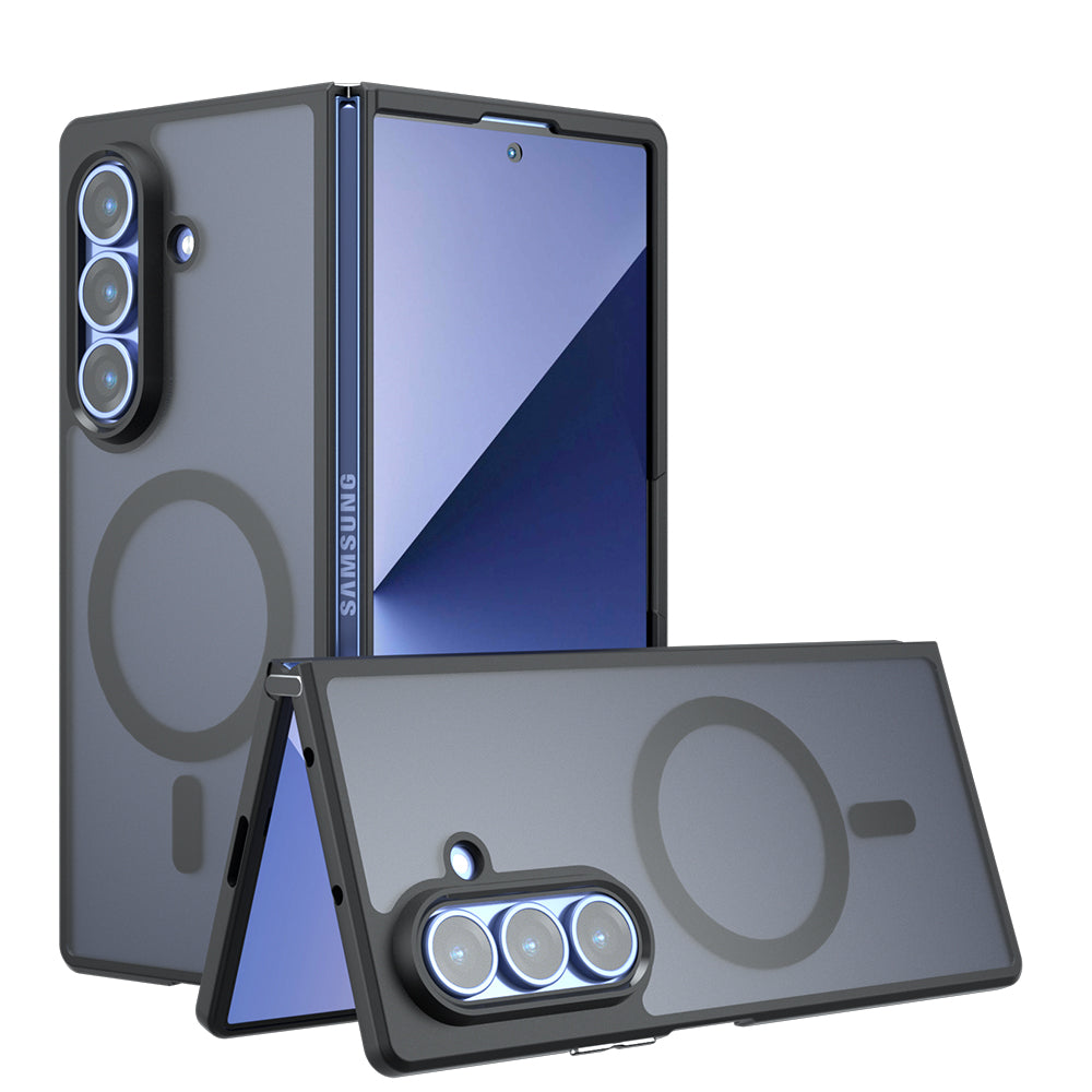 Techsuit - PureFrost MagSafe - Samsung Galaxy Z Fold7 - Frosted Black