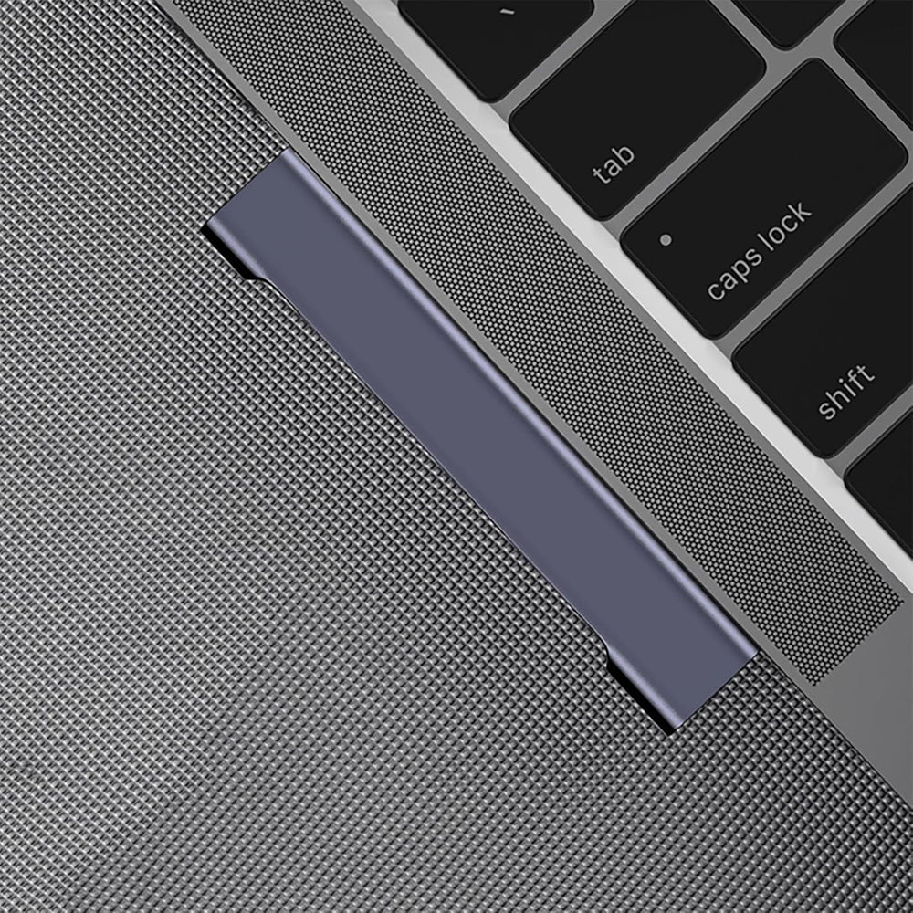 Techsuit - Docking Station ZenithDock 4 in 1 (H13) - USB-C to 3x USB 2.0, 1x USB 3.0 - Gray