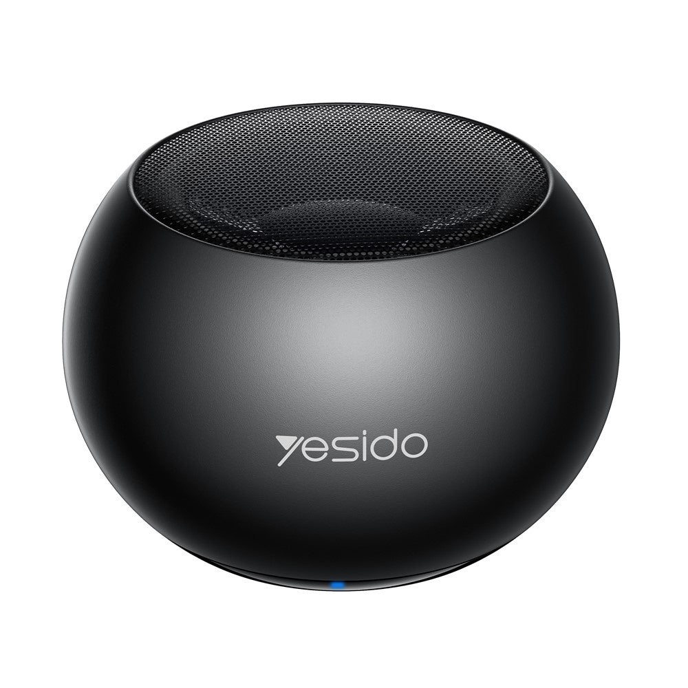 Yesido - Mini Wireless Speaker (YSW33) - Aluminum Alloy, 3W, Bluetooth 5.0, 300mAh - Black