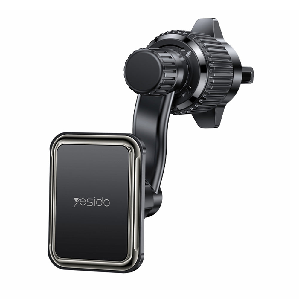 Yesido - Car Holder (C244) - Magnetic, for Air Vent, Upgraded Clip, Free Rotating Angle, N42 Magnets - Black