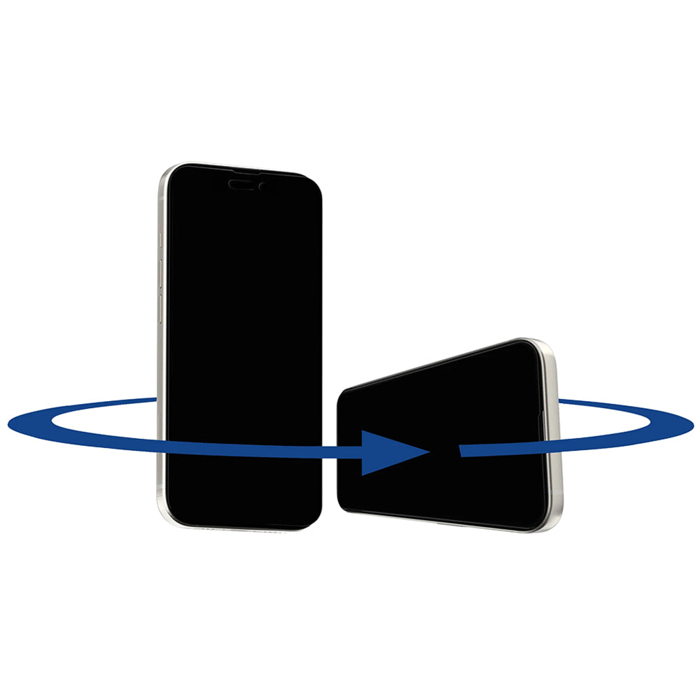 ANANK - 2.5D 360Â° Privacy Screen Protector - iPhone 14 Pro Max - Black