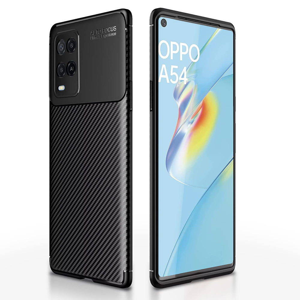 Techsuit - CarbonFiber - Oppo A54 4G - Black