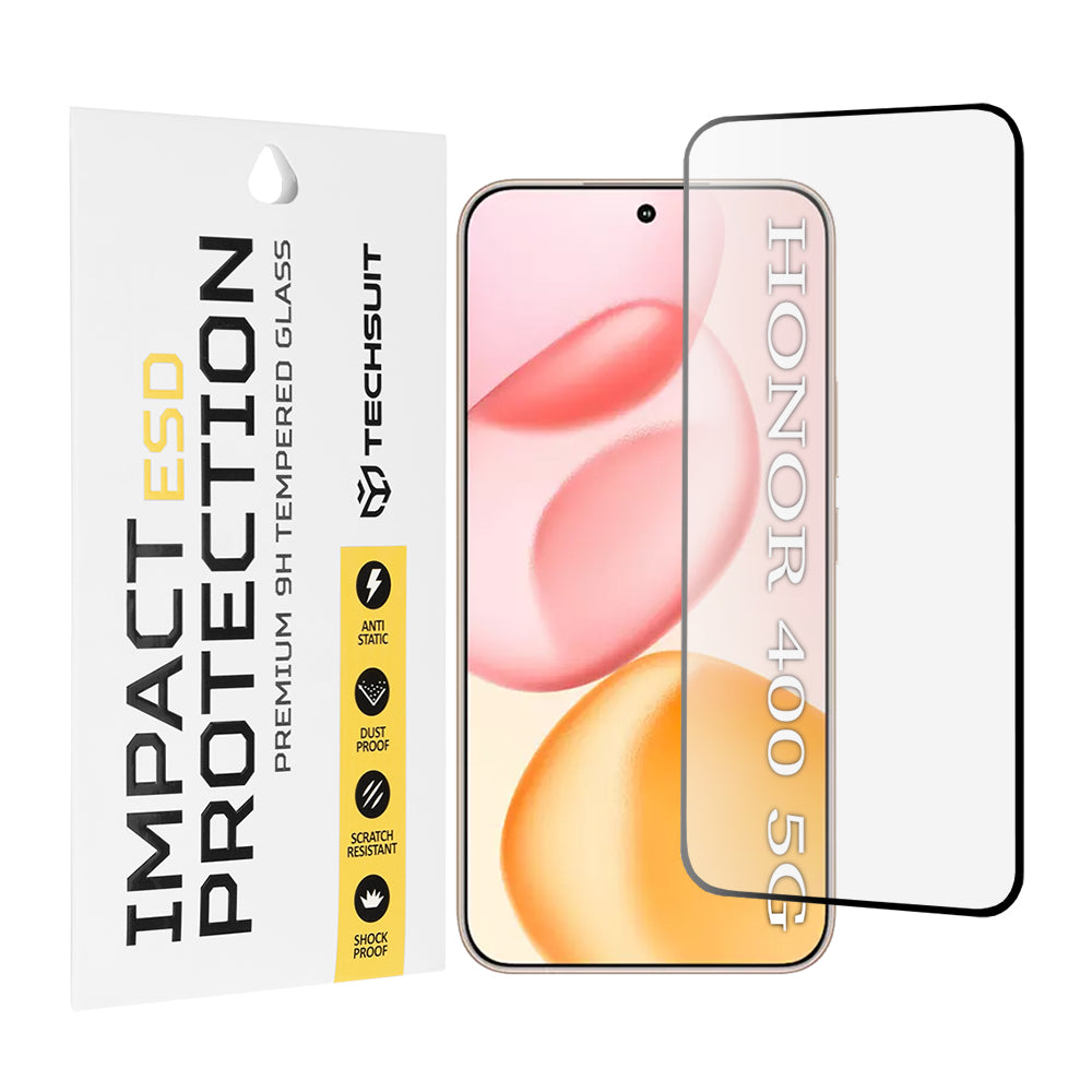 Techsuit - ESD Glass - Honor 400 - Black