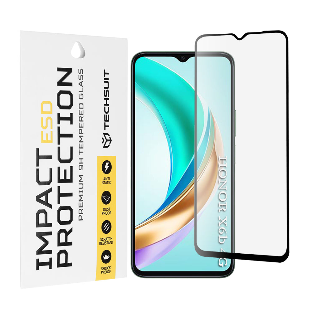 Techsuit - ESD Glass - Honor X6b - Black