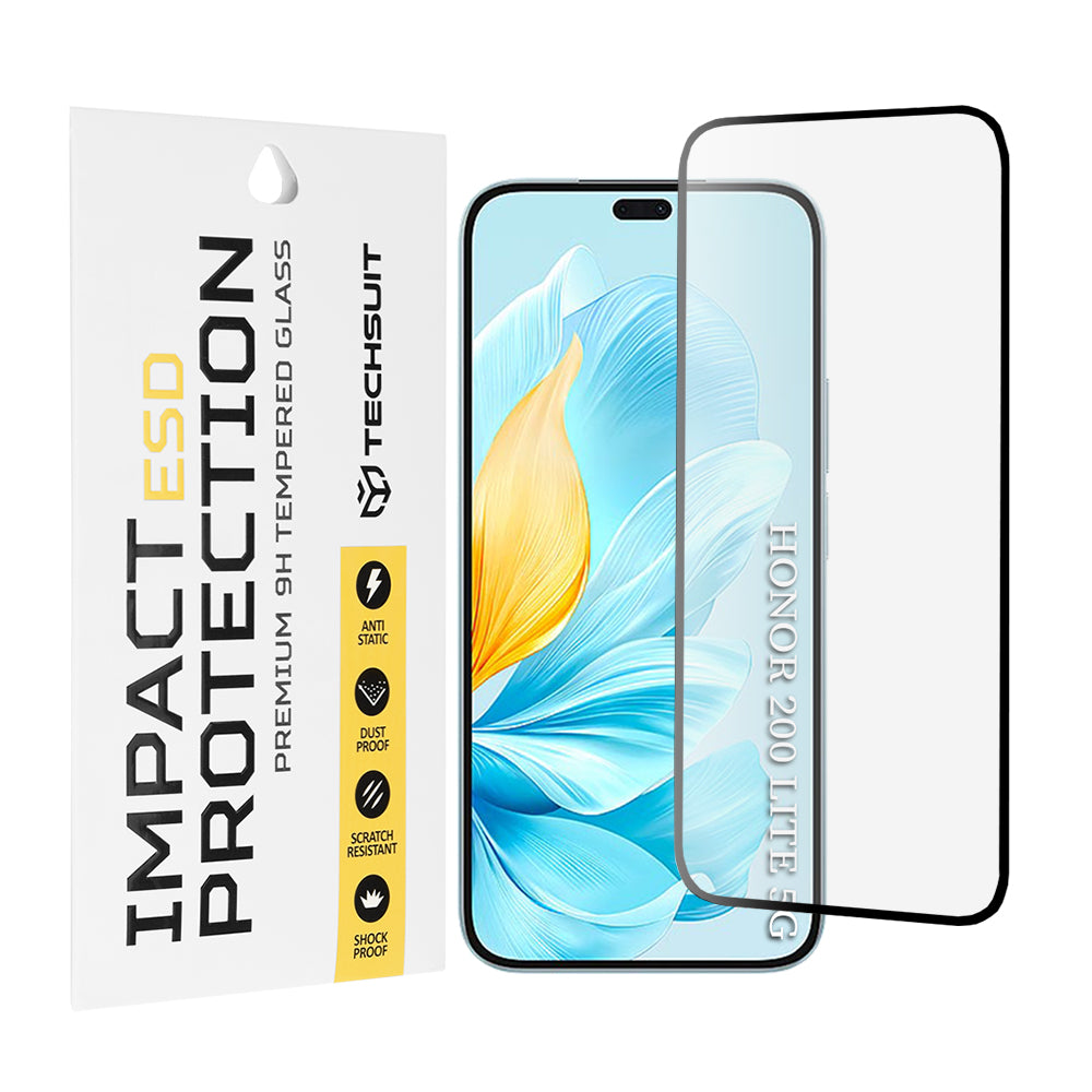 Techsuit - ESD Glass - Honor 200 Lite - Black