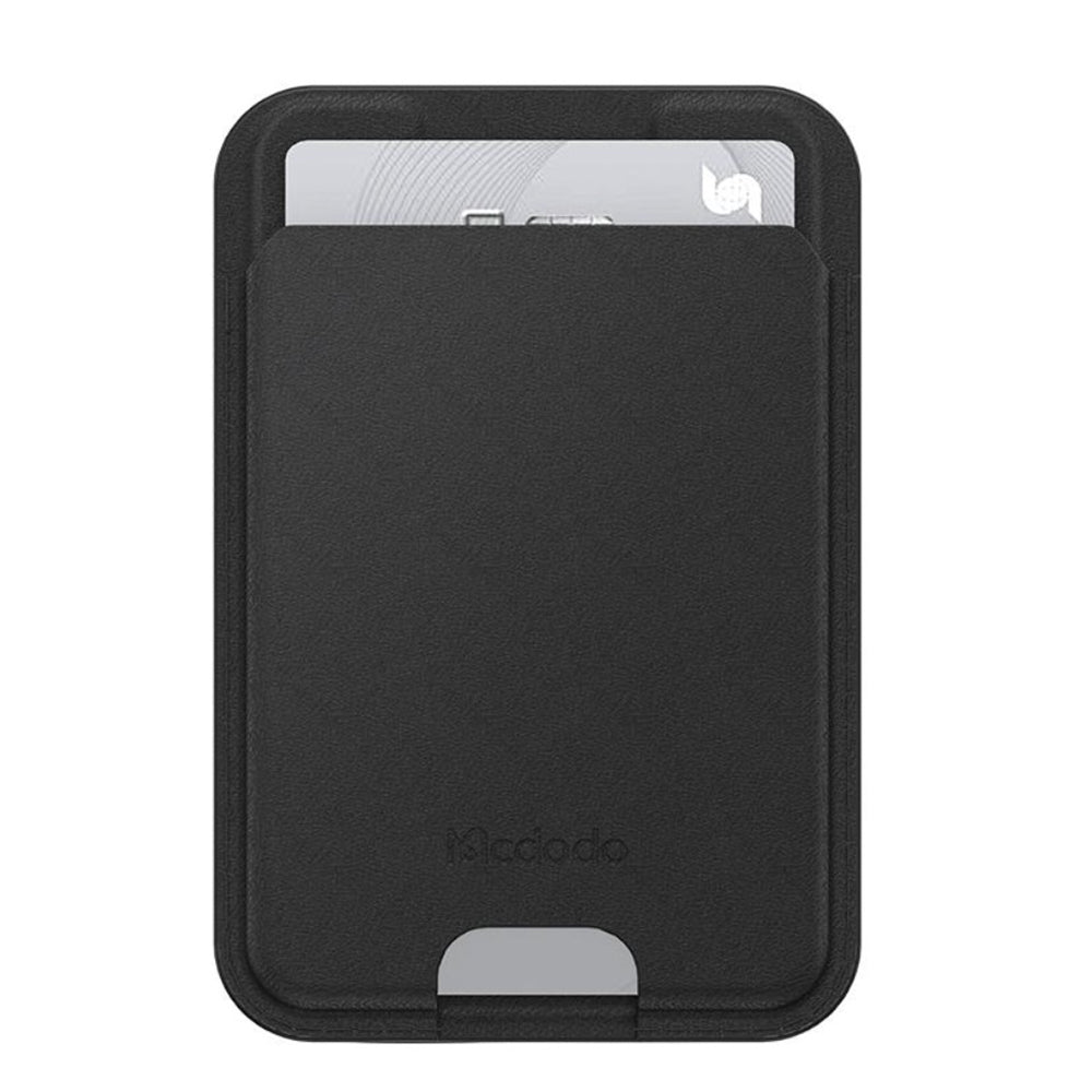 Mcdodo - Magnetic Card Holder (WH-7920) - with 3 Card Capacity, Leather, Ultra-slim - Black