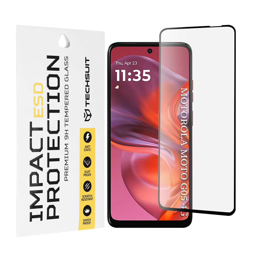 Techsuit - ESD Glass - Motorola Moto G05 / E15 - Black