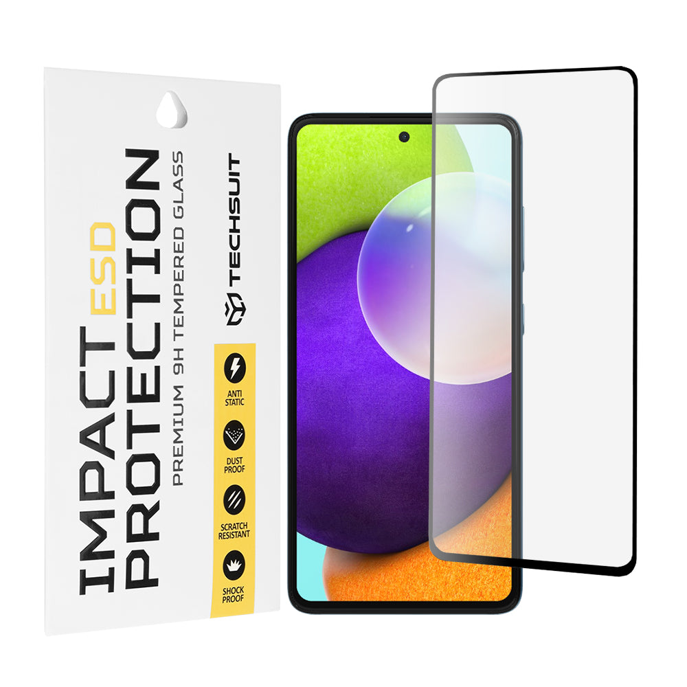 Techsuit - ESD Glass - Samsung Galaxy A52 4G / A52 5G / A52s 5G - Black