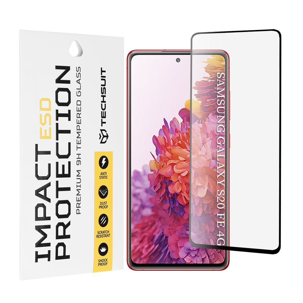 Techsuit - ESD Glass - Samsung Galaxy S20 FE / S20 FE 5G - Black