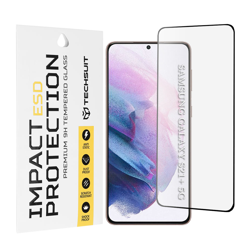 Techsuit - ESD Glass - Samsung Galaxy S21 Plus 5G - Black