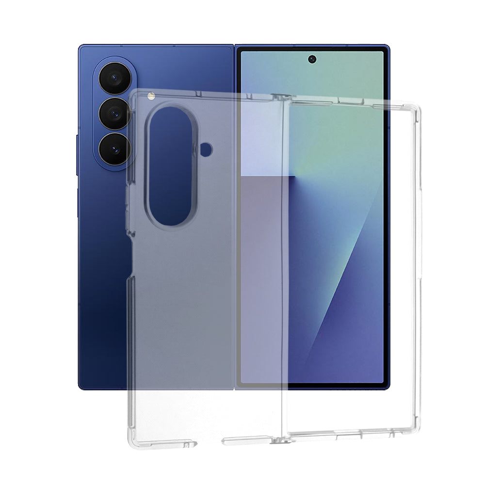 Techsuit - Clear Silicone - Samsung Galaxy Z Fold7 - Transparent
