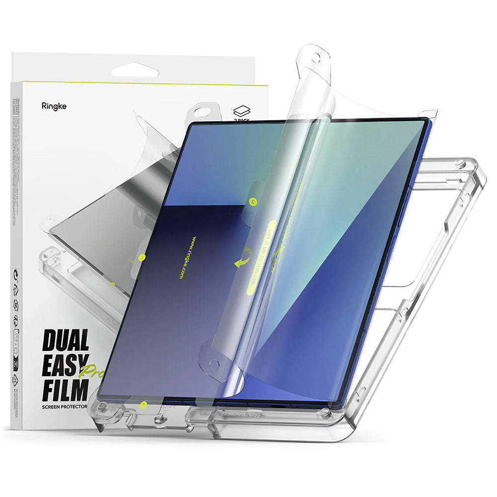 Ringke - Dual Easy Pro Film (2 pack) - Samsung Galaxy Z Fold7 - Clear