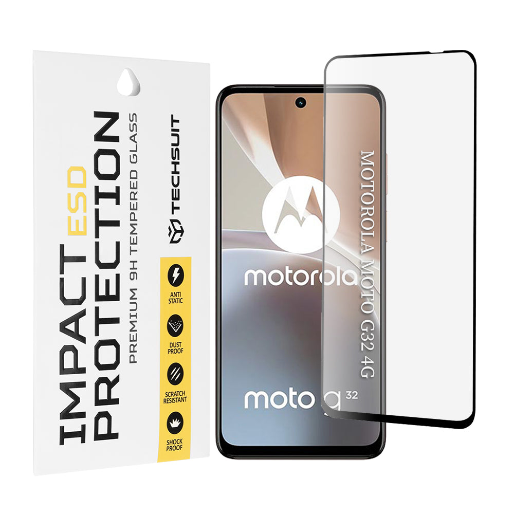 Techsuit - ESD Glass - Motorola Moto G32 - Black