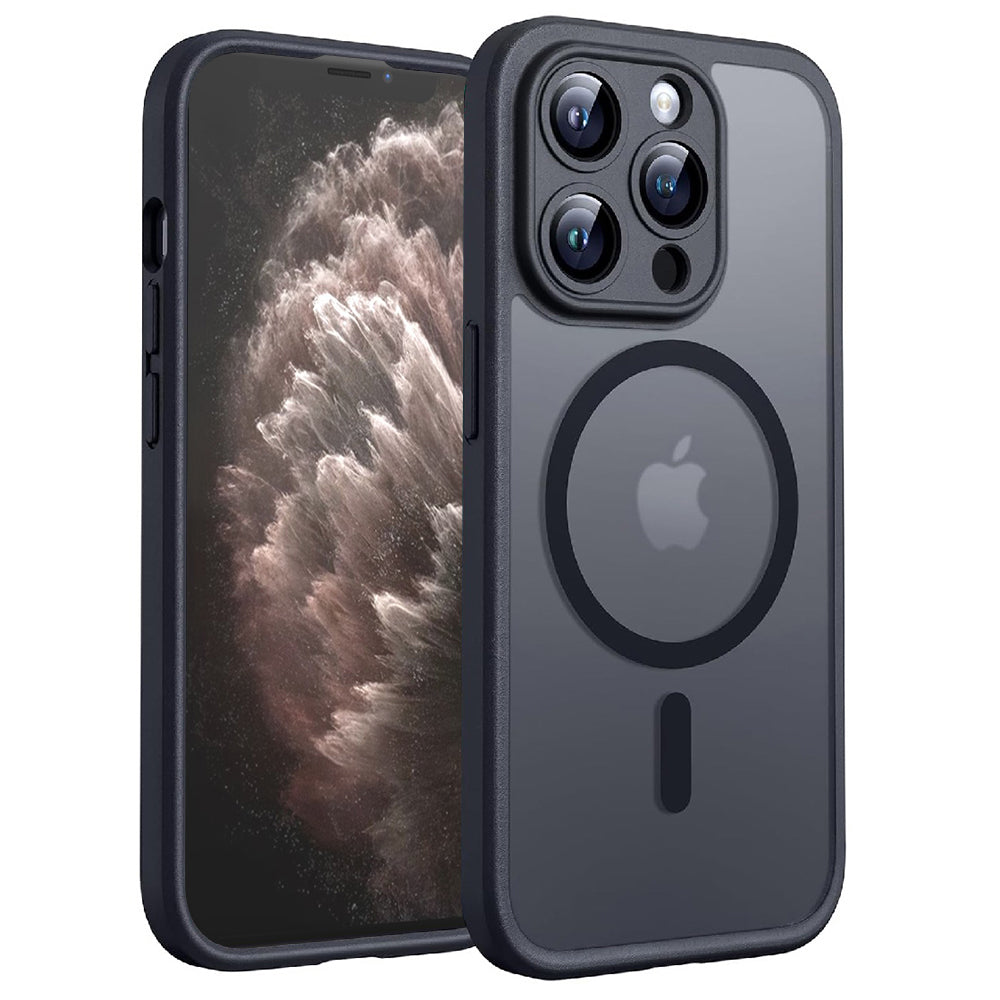 Techsuit - PureFrost MagSafe - iPhone 11 Pro - Frosted Black