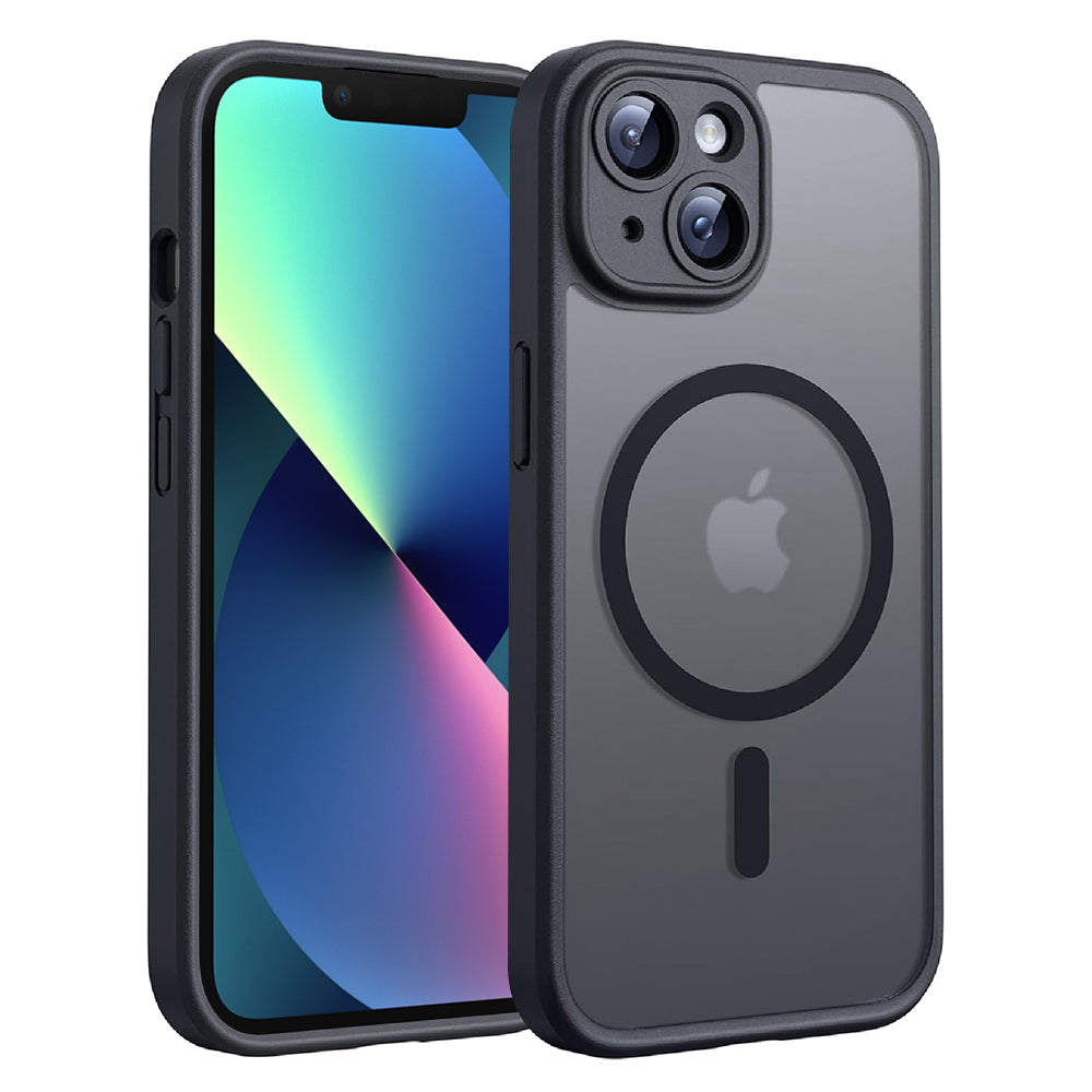 Techsuit - PureFrost MagSafe - iPhone 13 - Frosted Black