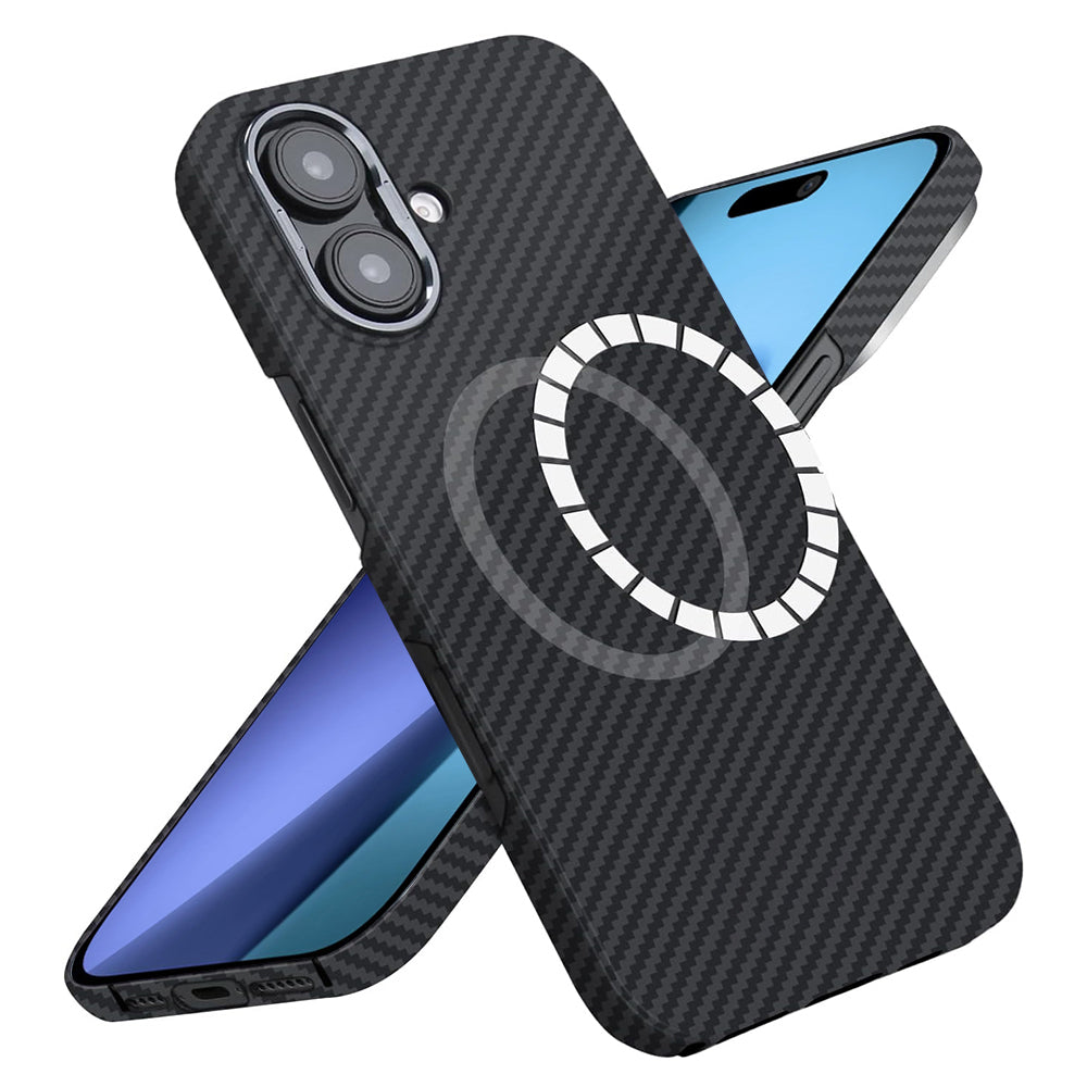 Techsuit - Aramid Fiber MagSafe - iPhone 17 - Black