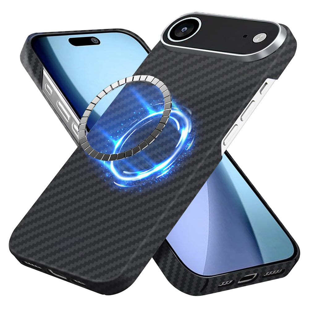 Techsuit - Aramid Fiber MagSafe - iPhone 17 Air - Black