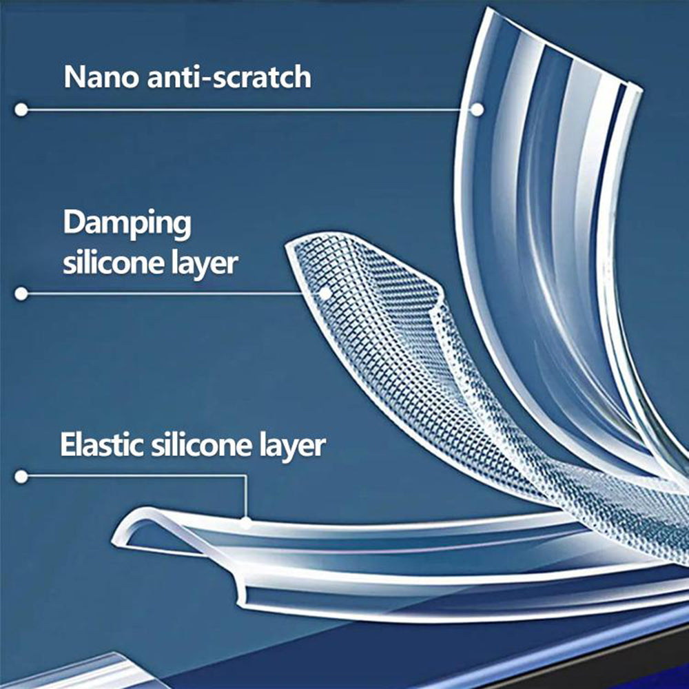 Techsuit - Shockproof Clear Silicone - Galaxy S25 FE - Clear