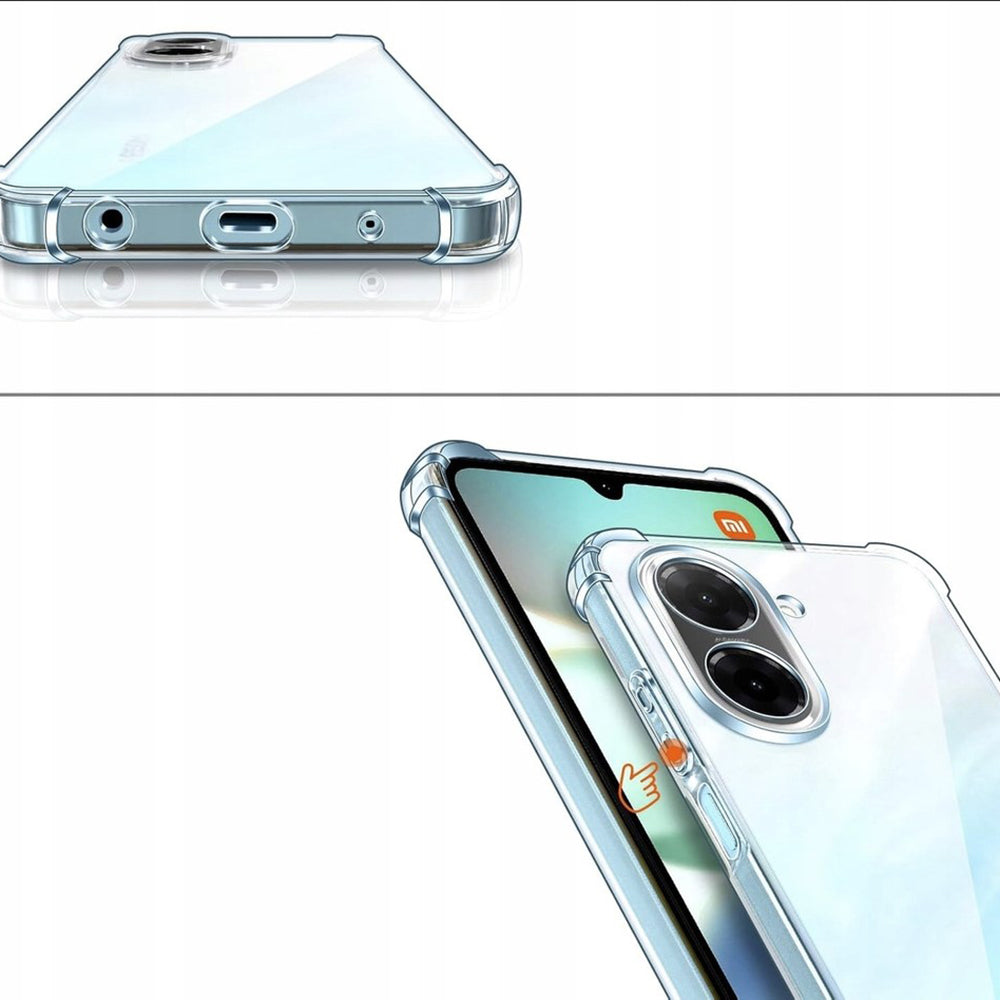 Techsuit - Shockproof Clear Silicone - Xiaomi Redmi A5 4G (Regional) - Clear