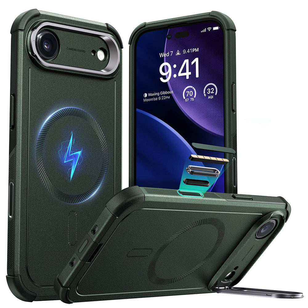 ESR - Cyber Armor Kickstand - iPhone 17 Air - Green