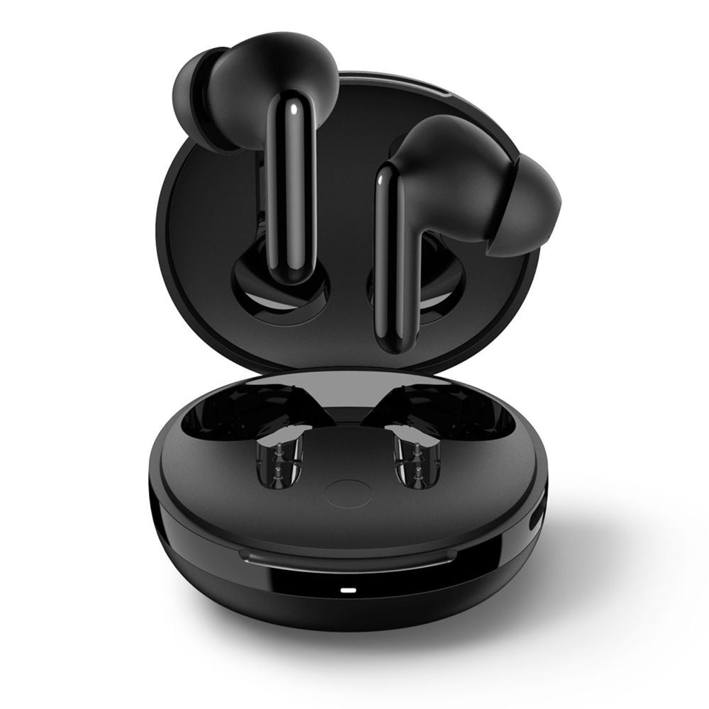 Spigen - Wireless Earbuds (SA2400) - Bluetooth 5.3, Active Noise Cancelling, Microphone, Touch Control, Audio App - Black